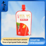 Raw Puree spout packaging bag