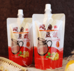 Soy milk spout packaging bag